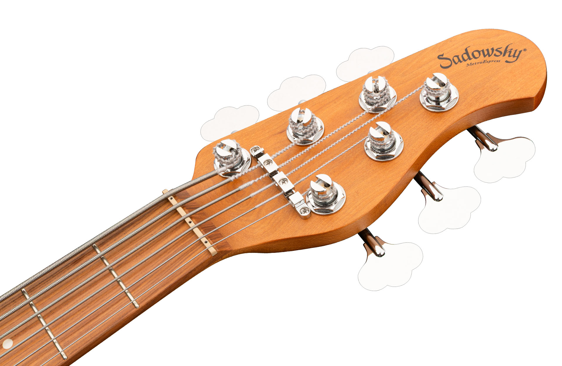 MetroExpress 24-Fret Modern Bass, 6-String - Solid Candy Apple Red Metallic High Polish